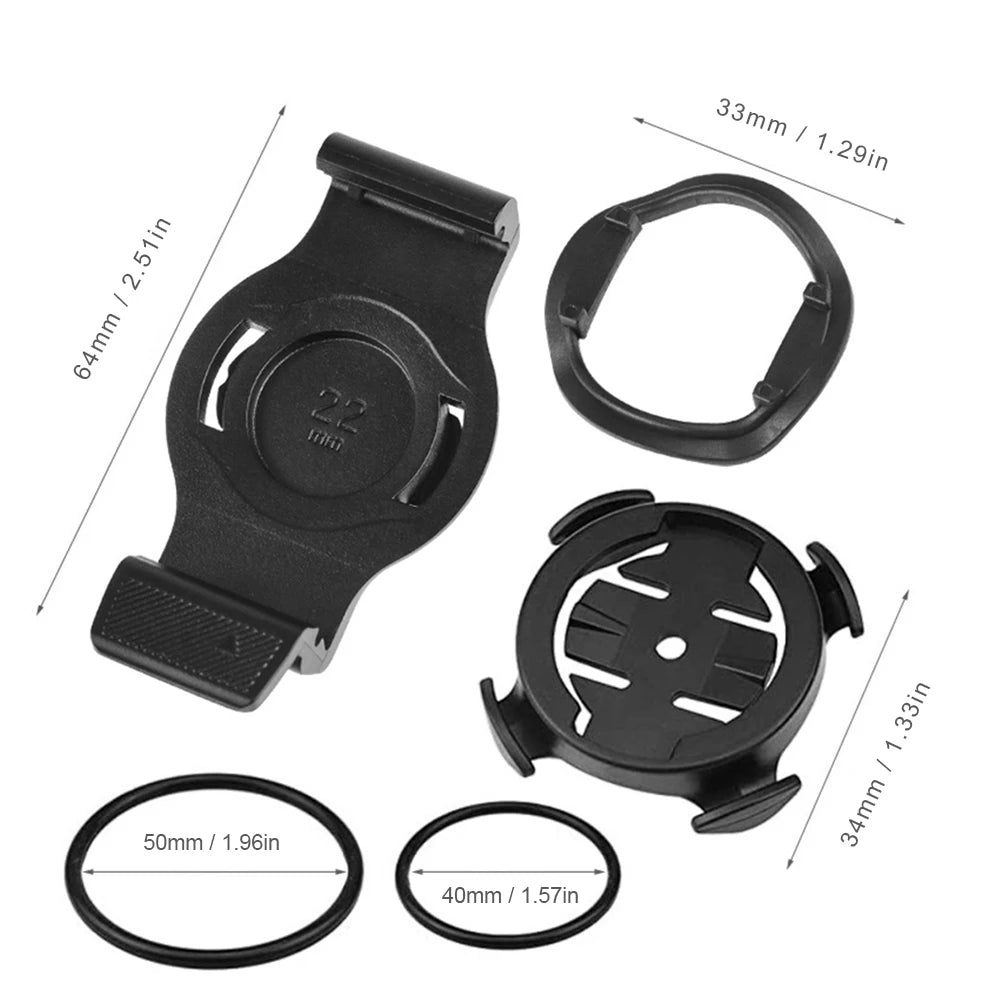 20/22/26Mm Bicycle Speedometer Stand Removable Bike Watch Mount Quickfit MTB Bike Stopwatch Base for Garmin